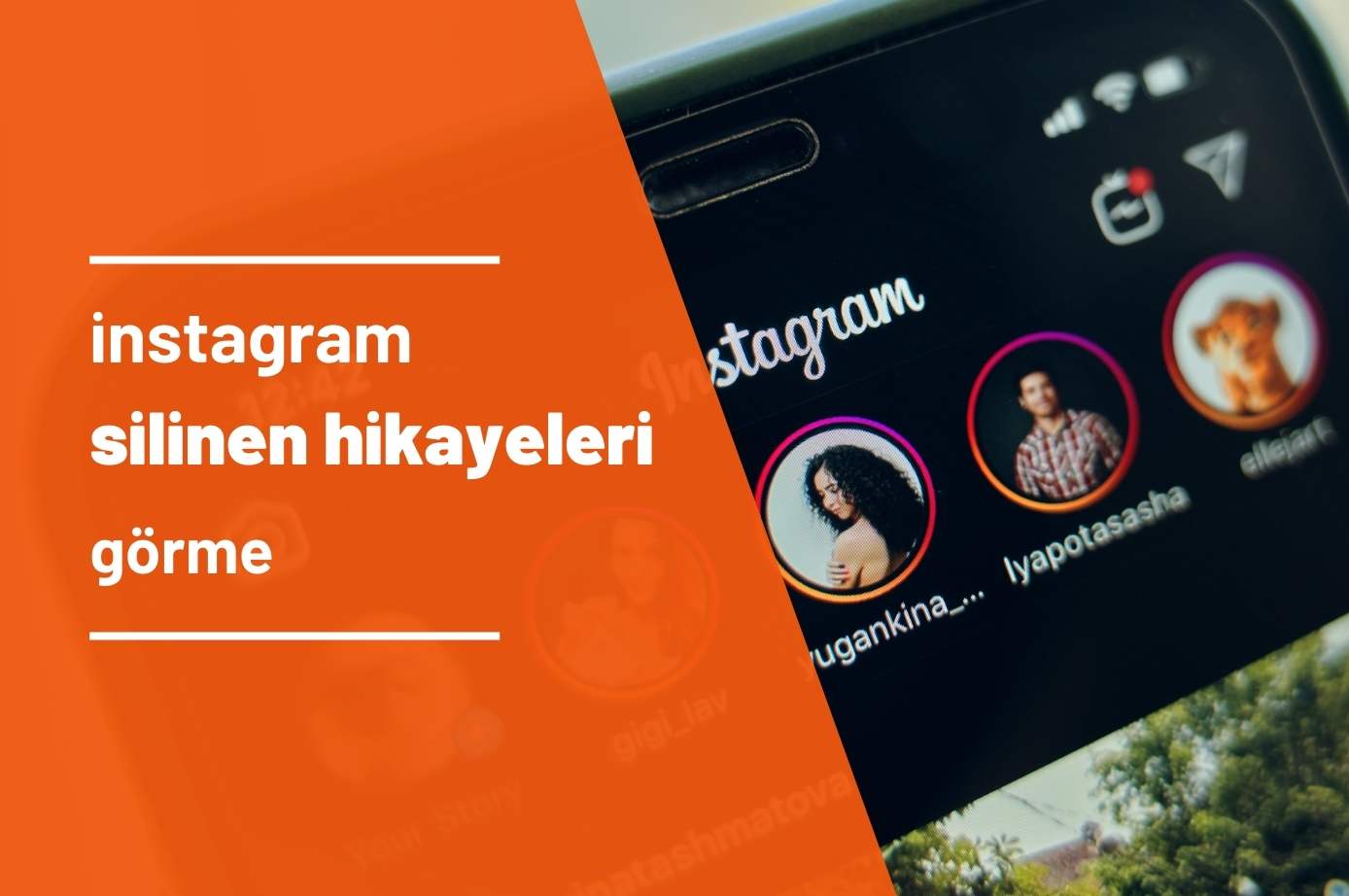 Instagram Silinen Hikayeleri Görme
