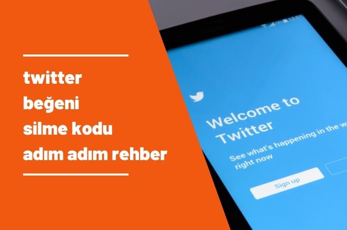 Twitter Beğeni Silme Kodu