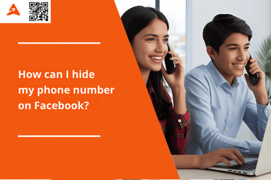 How can I hide my phone number on Facebook?